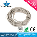 Ethernet lan network cable 24 awg 5.0PVC male to male cat5e cable bare copper